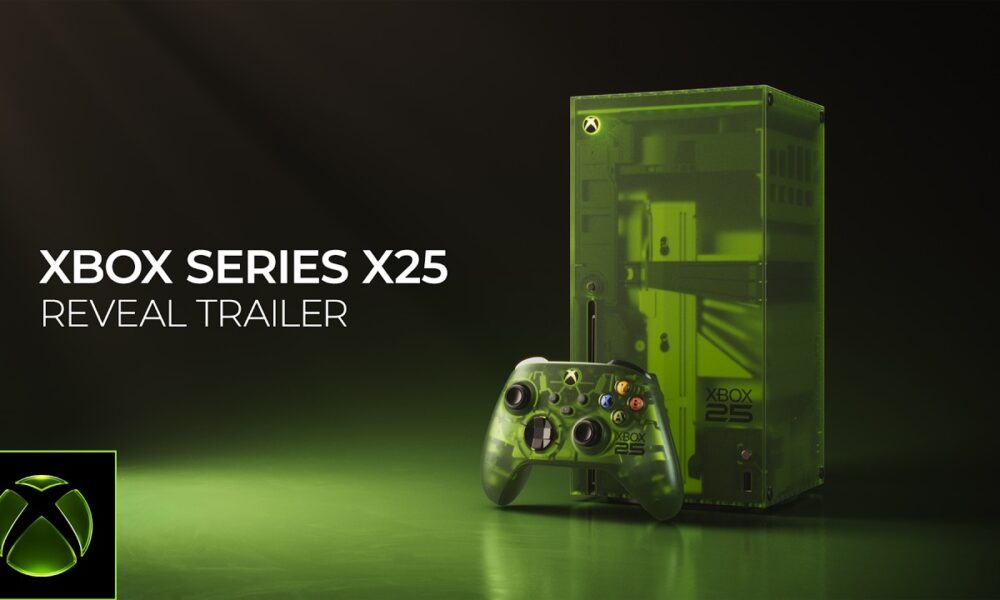 Xbox, 25. Yıl Dönümüne Özel Şeffaf Tasarımlı X25 Xbox Series X Konsolunu Tanıttı!