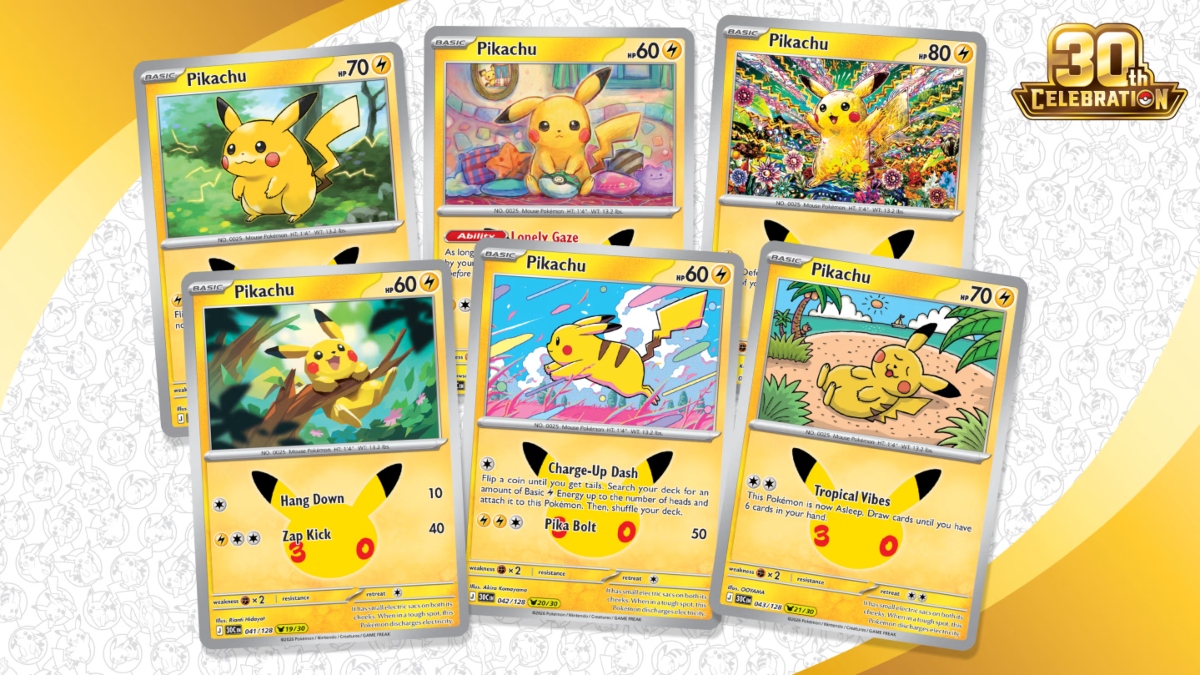 Pokémon TCG 30. Yıl Ürünleri İngiltere'de Gecikmeli Piyasaya Sürülecek