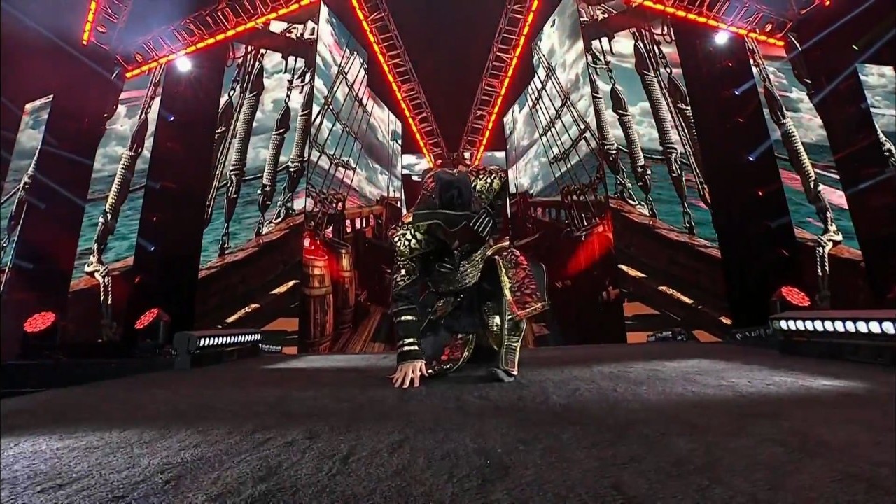 Will Ospreay'den AEW All Out'ta Muhteşem Assassin's Creed Black Flag Girişi!
